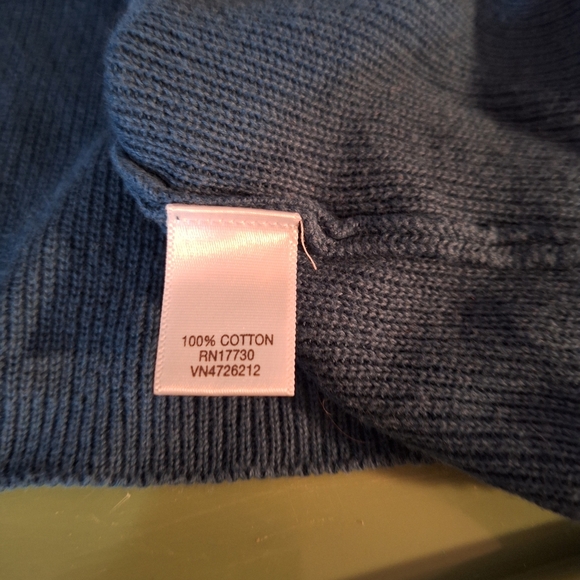 Merona Teal Double-Breasted Pea Coat - Picture 5 of 7